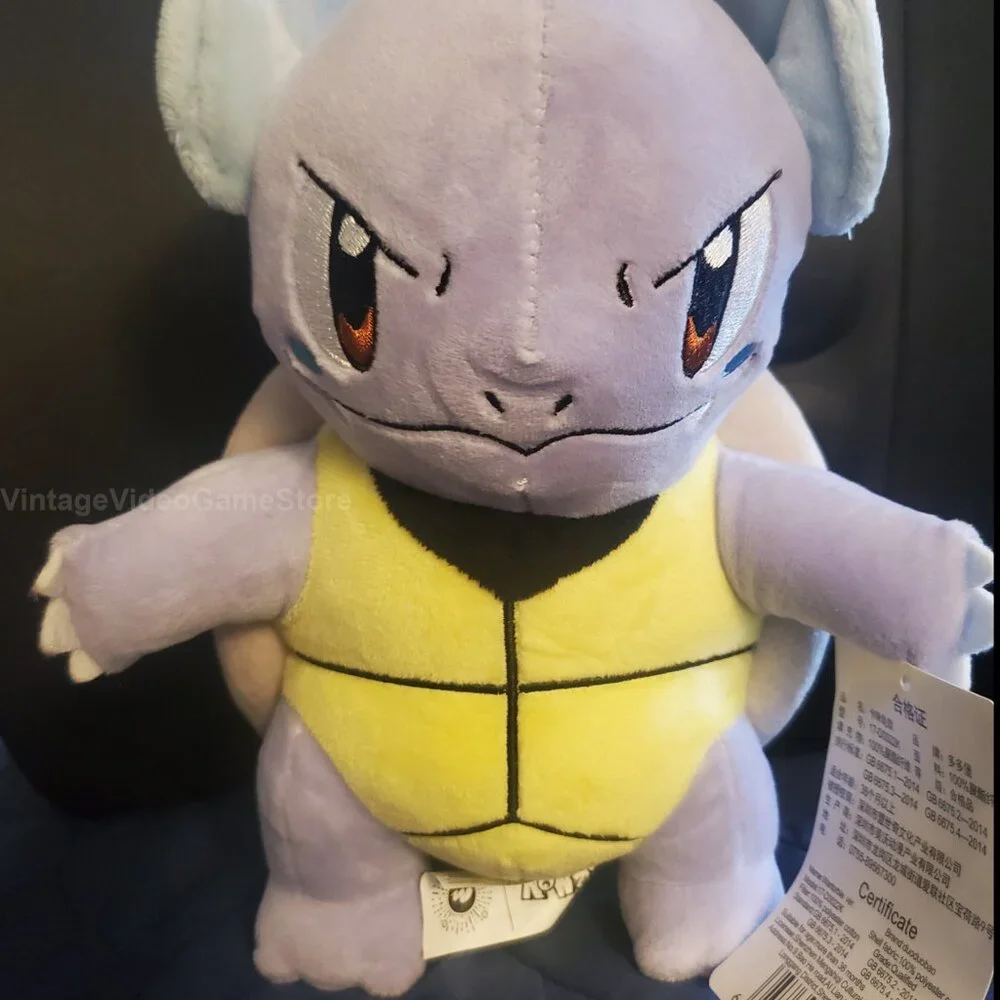 Pokemon Wartortle Plush Soft Stuffed Doll Toys Cute Collectible 23 CM Kids - Picture 6 of 10